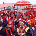Miao Ethnic Group Celebrate a Bountiful Harvest 