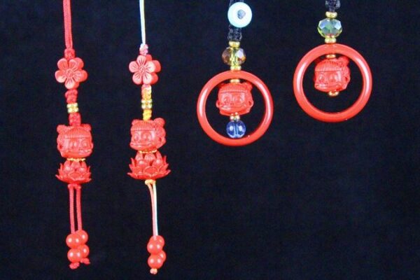 Ne Zha-themed cinnabar handicrafts thrive in Guizhou