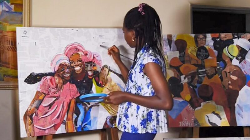 Nigerian Creatives Embrace Eco friendly Art Video Poster 