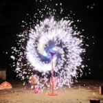 Pinwheel Fireworks Spin for Chinese New Year Video Poster 