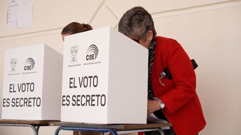 Runoff Vote Expected in Ecuador Presidential Election Video Poster 