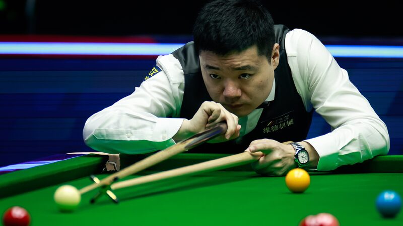 # - My News! Snooker Ding Edges Vafaei Zhou Upsets Wilson to Advance to Last 16