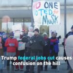 Trump Federal Jobs Cut Causes Confusion on the Hill Video Poster 