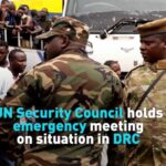 Un Security Council Holds Emergency Meeting on Situation in Drc Video Poster 