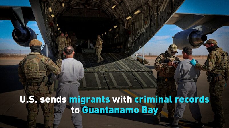 # - My News! Us Sends Migrants with Criminal Records to Guantanamo Bay Video Poster
