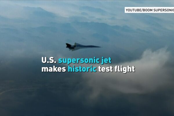 Supersonic Comeback: Colorado Company Breaks Sound Barrier U.S. supersonic jet makes historic test flight video poster