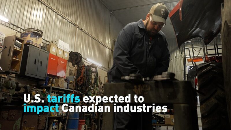 Us Tariffs Expected to Impact Canadian Industries Video Poster 