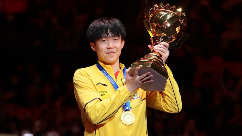 Wang Chuqin Wang Manyu Crowned at Table Tennis Asian Cup 