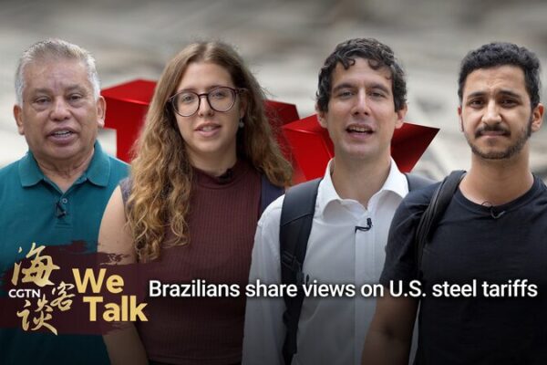 We Talk: Brazilians share views on U.S. steel tariffs video poster