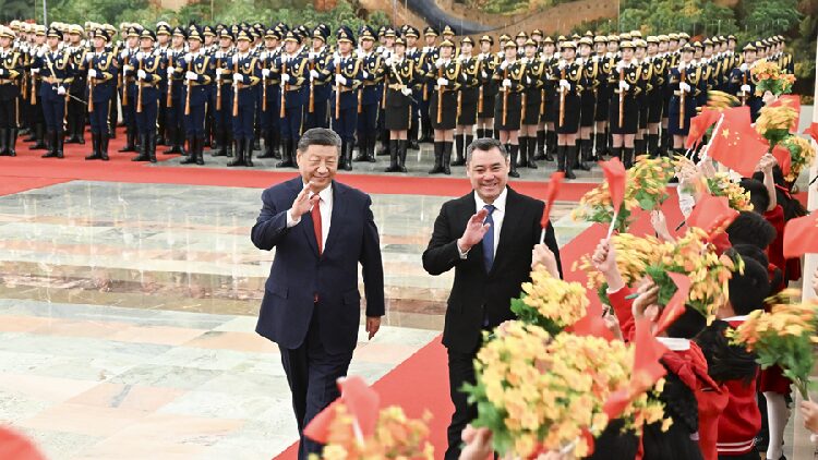 Xi Calls for All round Mutually Beneficial Cooperation with Kyrgyzstan 