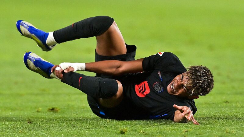 Yamal Misses Barcas Training Session Before Game with Atletico Madrid 