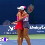 Zhang Mladenovic Progress in Doubles at Dubai Championships 