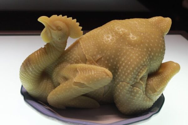 # - My News! a Dish of Cantonese Poached Chicken Made of Jade