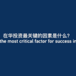 Cdf 2025 What is the Most Critical Factor for Success in China Video Poster 
