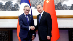 China Laos Pledge Stronger Ties for a Shared Future 