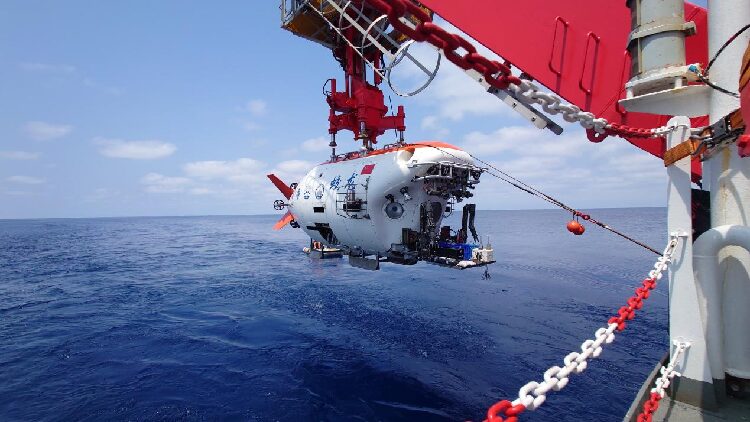 Chinas Upgraded Jiaolong Submersible Breaks Deep sea Mission Records 