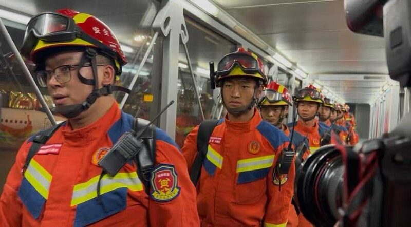 Chinese Rescue Team Joins Myanmar Earthquake Relief Efforts Chinese rescue team heads to Myanmar after 7.9-magnitude earthquake video poster