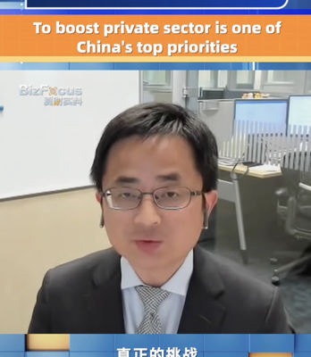 Economist Says Boosting Private Businesses is China’s Top Focus Economist: Boosting private sector among China's top priorities video poster