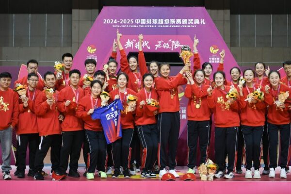 Jiangsu Crowned China Womens Volleyball Champions in Comeback Win 
