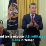 Leaked Texts Expose Us Military Strike Plans in Yemen Video Poster 