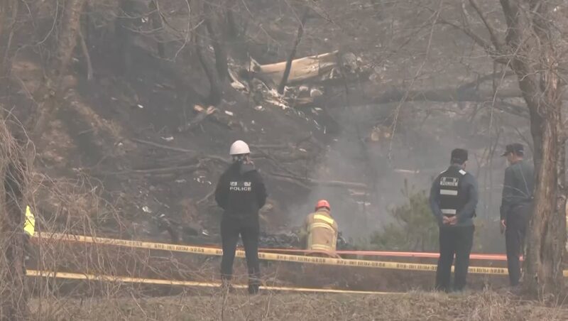 Live Firefighting Helicopter Crashed in South Korea Video Poster 