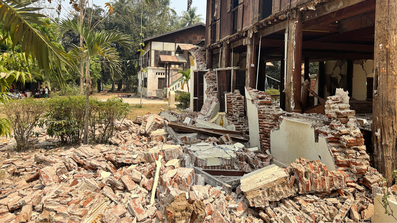 # - My News! Live Latest on Powerful Earthquake in Myanmar Video Poster