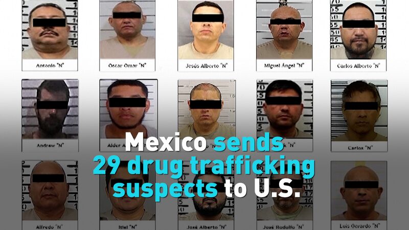 # - My News! Mexico Sends 29 Drug Trafficking Suspects to Us Video Poster