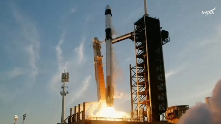 Nasa Spacex Launch Crew to Replace Stranded Astronauts Video Poster