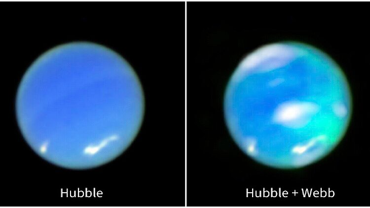 # - My News! Neptunes Auroras Captured in Great Detail by Nasas Webb Telescope