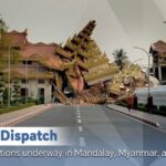 Rescue Operations Underway in Mandalay Myanmar After Quake Video Poster 