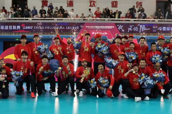 Shanghai win 18th China Men's Volleyball Super League championship