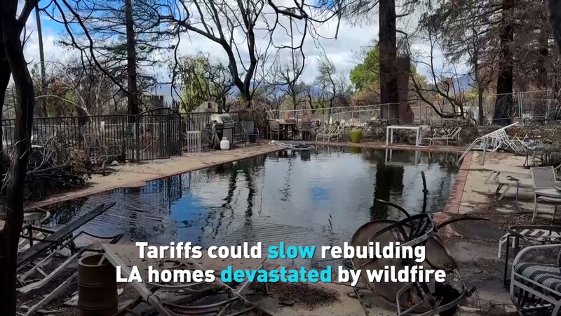 # - My News! Tariffs Could Slow Rebuilding La Homes Devastated by Wildfire Video Poster