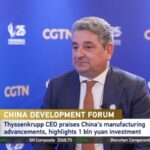 Thyssenkrupp Ceo Praises Chinas Manufacturing Advancements Video Poster 