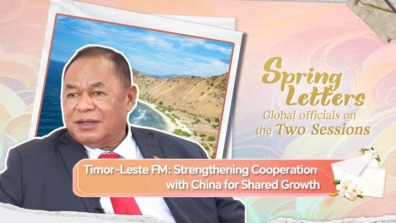 Timor leste Fm Strengthening Cooperation with China for Growth Video Poster 