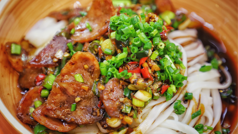 to Eat These Noodles Properly You Have to Suck Them 