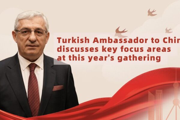 Turkish Ambassador Sees New Opportunities from China’s Two Sessions Turkish Ambassador discusses key focus areas at this year's gathering video poster