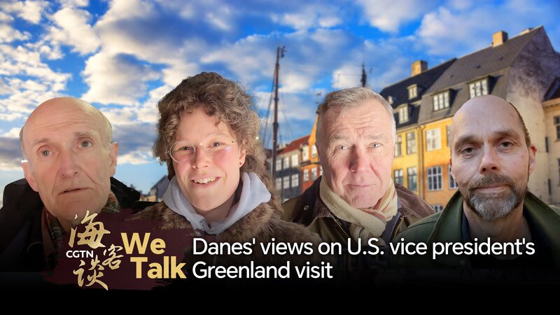 Danes React to U.S. Vice President Vance’s Greenland Visit We Talk: Danes' views on U.S. vice president's Greenland visit video poster