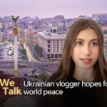 We Talk Ukrainian Vlogger Hopes for World Peace Video Poster 