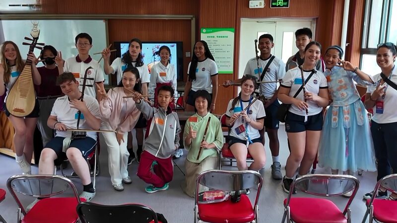 American Students Embrace Chinese Culture on Exchange Tour American students visit China on sport and culture tour video poster