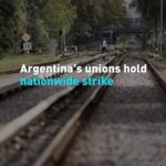 Argentinas Unions Hold Nationwide Strike Video Poster 