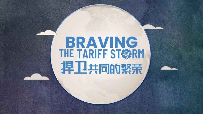 Tariff Turmoil: As U.S. Raises Walls, China Builds Bridges Braving the tariff storm video poster