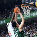 Cba Xinjiang Edges Nanjing Zhejiang Levels with Qingdao in Playoffs 