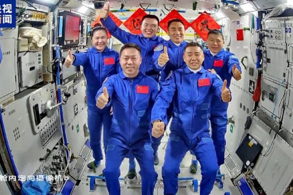 China's Shenzhou-20 crew enters space station, meets Shenzhou-19 crew