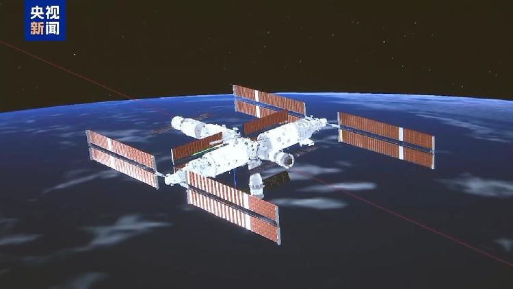 # - My News! Chinas Shenzhou 20 Crewed Spaceship Docks with Space Station