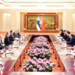 Chinas Top Legislator Holds Talks with Finnish Parliament Speaker 