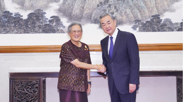 Chinese Fm Meets Thai Princess Vows to Deepen Bilateral Ties 