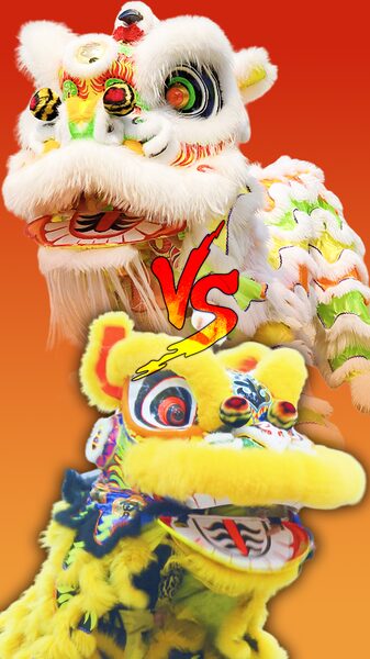 # - My News! Chinese and Malaysian Lion Dance troupes Skills on High Poles Video Poster