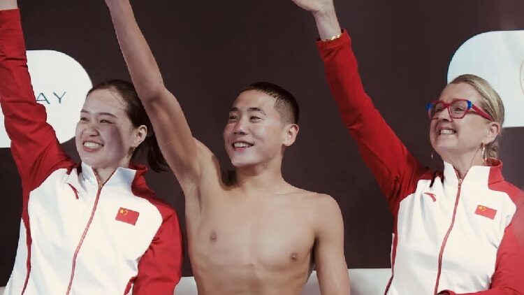# - My News! Chinese Teenager Guo Muye Wins Title at Artistic Swimming World Cup