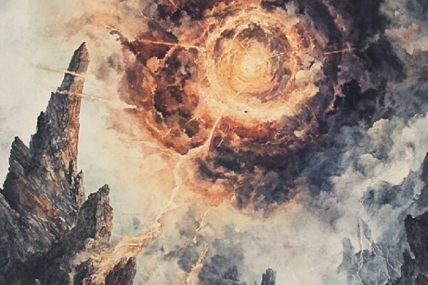 Collapse of the Cosmos: Fire and Water Gods Clash in Mythic Battle Collapse of the cosmos: Battle between fire and water