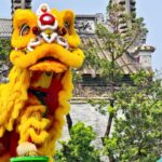 Cultural Extravaganza Lion Dance at Foshan Ancestral Temple 